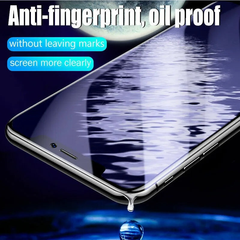 2PCS Hydrogel Screen Protector For 15 14 13 12 11 Pro Max SE X XS XR 8 7