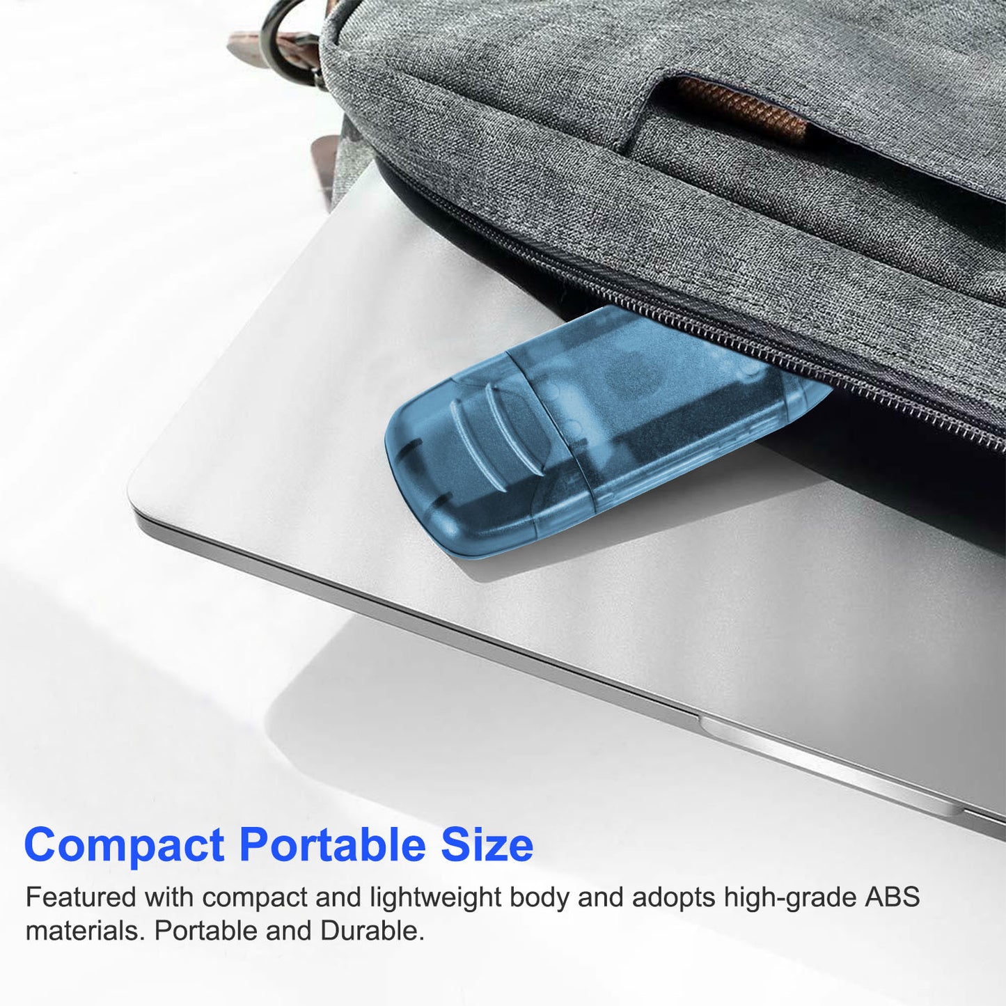 1Pc Memory Card Reader USB 2.0 480Mbps High Speed Card Reader Adapter For SD Card