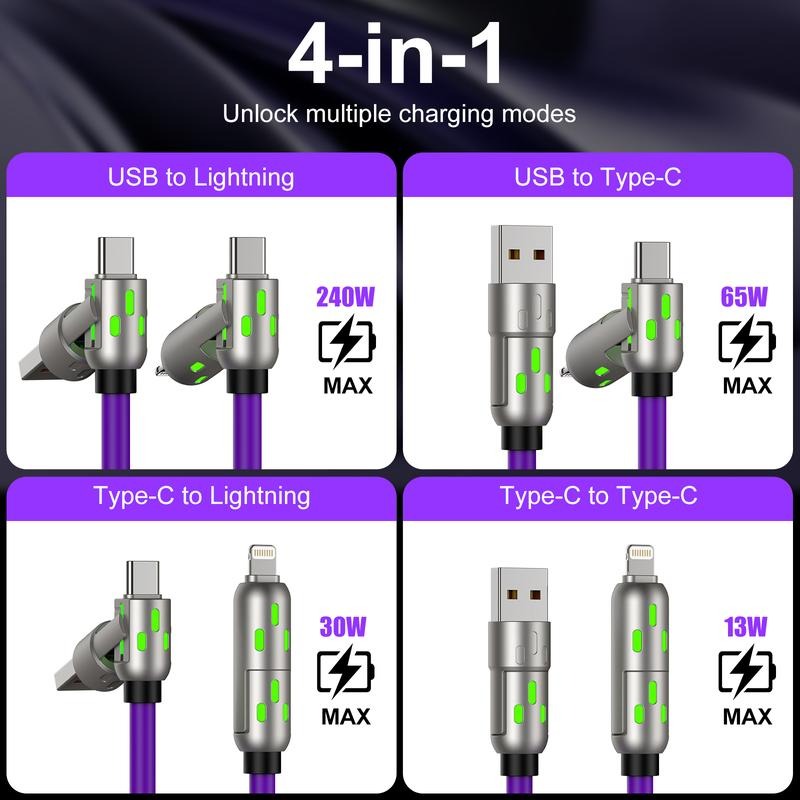 4-in-1 Fast Charging Cable