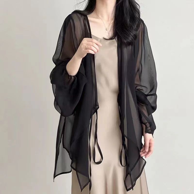 Chinese-style Sun-protective Cardigan For Women