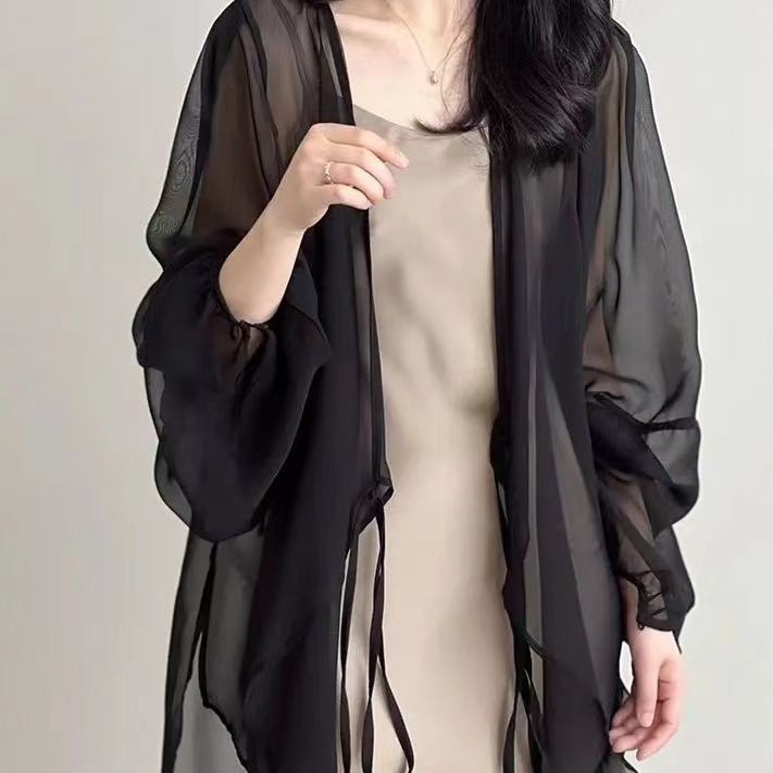 Chinese-style Sun-protective Cardigan For Women